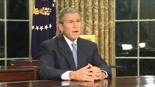 9.11テロ ブッシュ大統領スピーチ